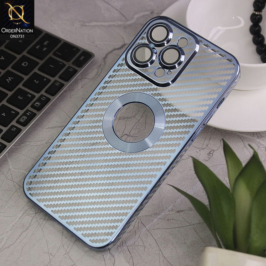 iPhone 14 Pro Max Cover - Sierra Blue - new ziggy lines camera protection logo hole case