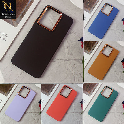 Tecno Spark 10 Pro Cover - Green - Electroplated Camera Border Soft Silicon Case