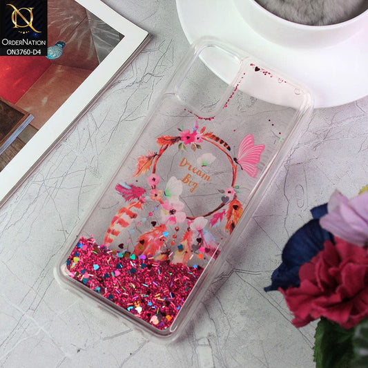 Samsung Galaxy M02s Cover - Design 4 - Soft Silicone Bling Sparkle Moving  Liquid Glitter Case