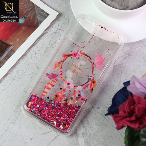 Samsung Galaxy A02s Cover - Design 4 - Soft Silicone Bling Sparkle Moving  Liquid Glitter Case