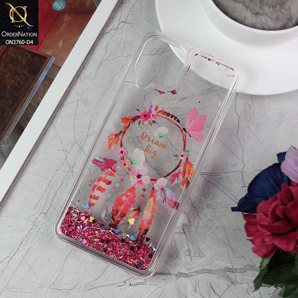Samsung Galaxy A22 Cover - Design 4 - Soft Silicone Bling Sparkle Moving  Liquid Glitter Case