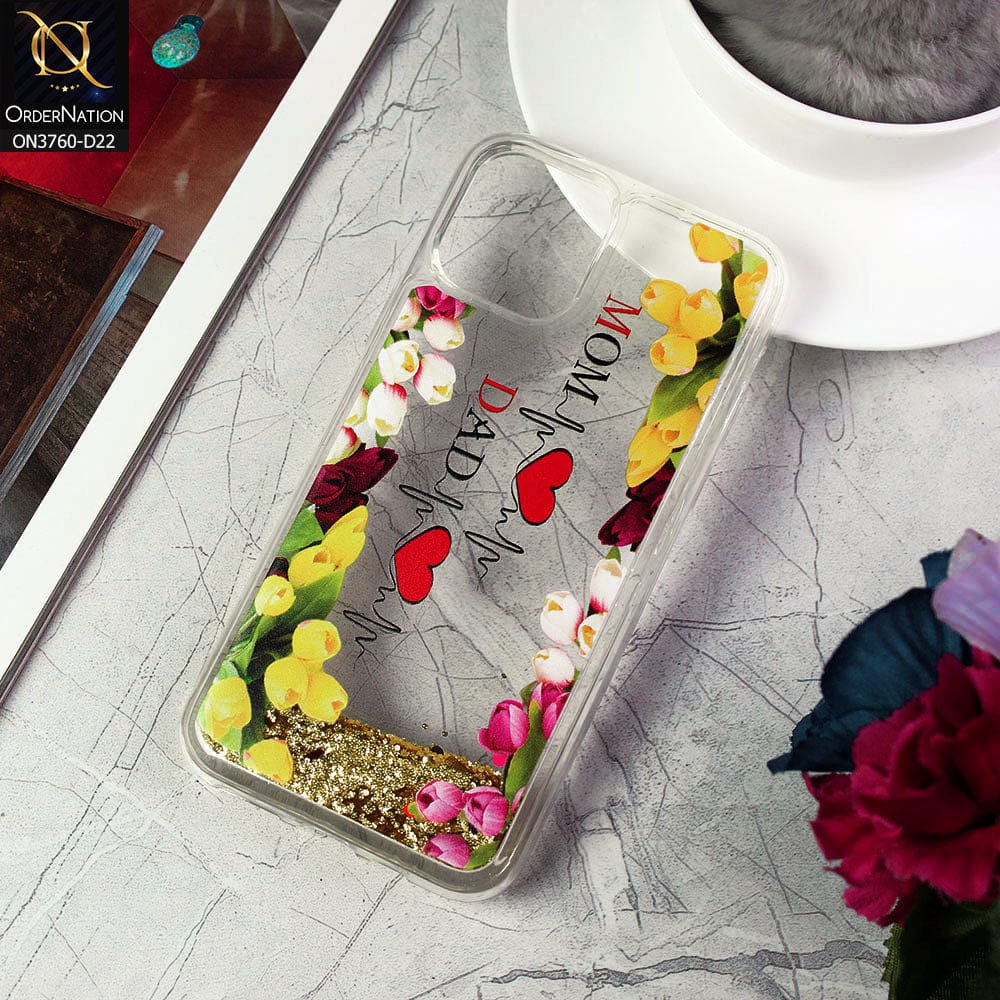 iPhone 11 Pro Cover - Design 22 - Soft Silicone Bling Sparkle Moving  Liquid Glitter Case