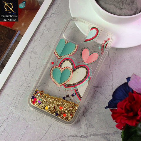 iPhone 11 Pro Cover - Design 2 - Soft Silicone Bling Sparkle Moving  Liquid Glitter Case