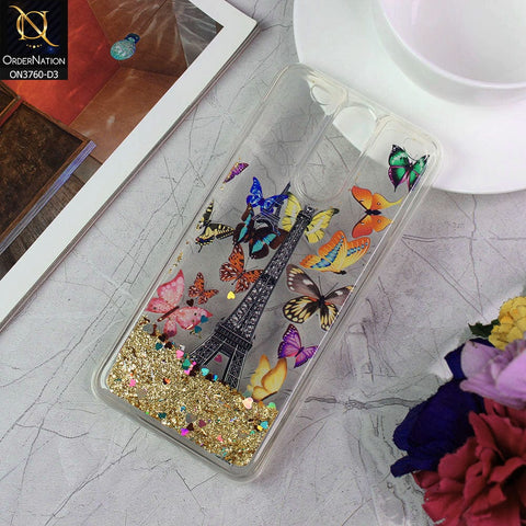 Huawei Mate 10 Lite Cover - Design 3 - Soft Silicone Bling Sparkle Moving  Liquid Glitter Case