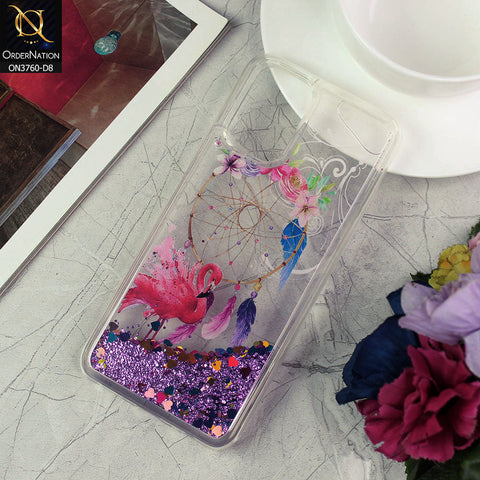 Xiaomi Redmi Note 10 4G Cover - Design 8 - Soft Silicone Bling Sparkle Moving  Liquid Glitter Case