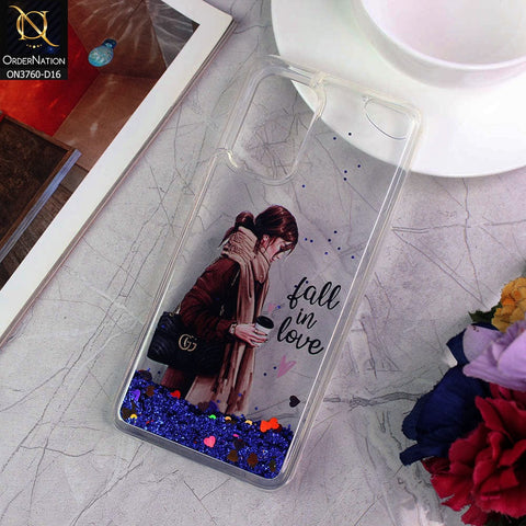 Oppo Reno 6 Cover - Design 16 - Soft Silicone Bling Sparkle Moving  Liquid Glitter Case