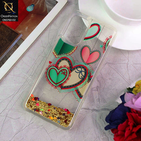 Oppo Reno 6 Cover - Design 2 - Soft Silicone Bling Sparkle Moving  Liquid Glitter Case
