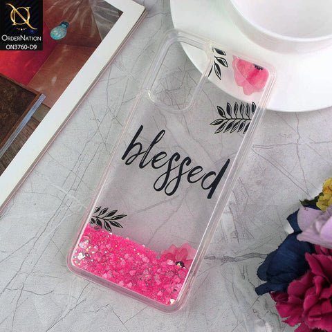 Oppo Reno 6 Cover - Design 7 - Soft Silicone Bling Sparkle Moving  Liquid Glitter Case