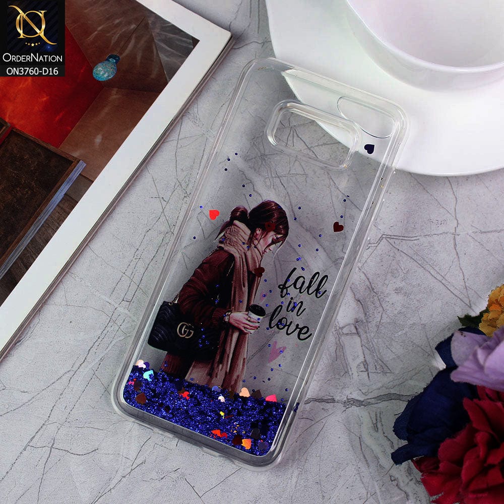 Samsung Galaxy S8 Plus Cover - Design 16 - Soft Silicone Bling Sparkle Moving  Liquid Glitter Case