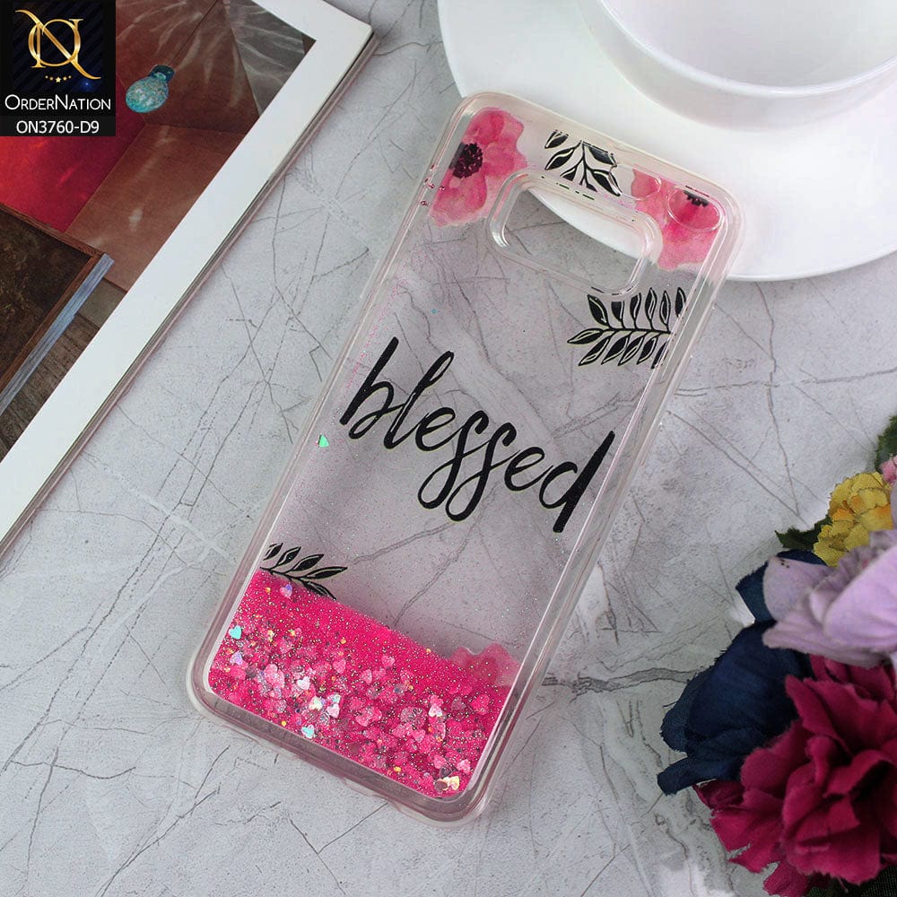 Samsung Galaxy S8 Plus Cover - Design 7 - Soft Silicone Bling Sparkle Moving  Liquid Glitter Case