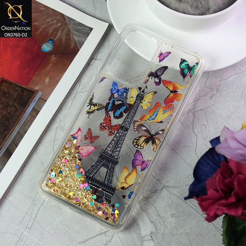 Samsung Galaxy A52s 5G Cover - Design 3 - Soft Silicone Bling Sparkle Moving  Liquid Glitter Case