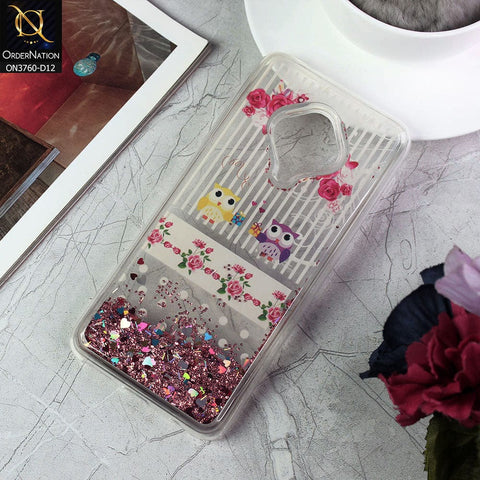 Vivo S1 Pro Cover - Design 12 - Soft Silicone Bling Sparkle Moving  Liquid Glitter Case