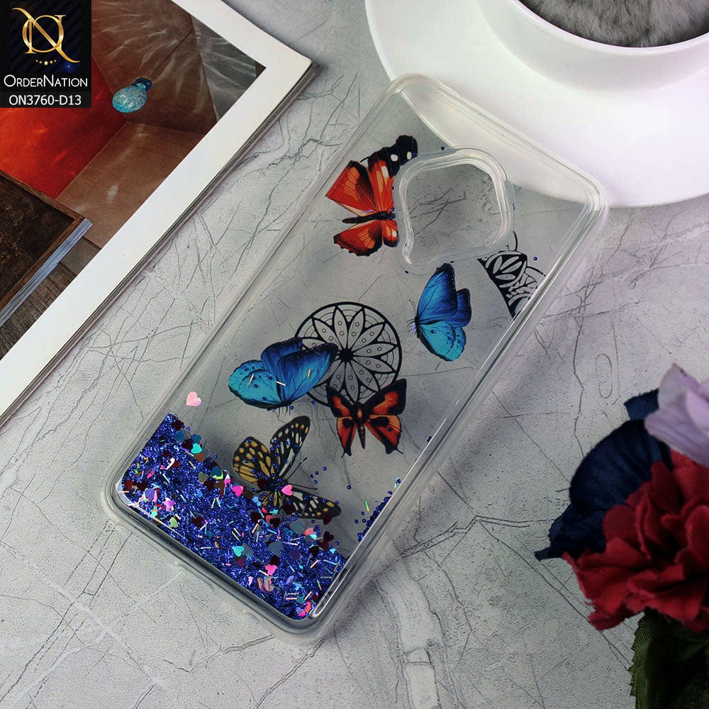 Vivo S1 Pro Cover - Design 13 - Soft Silicone Bling Sparkle Moving  Liquid Glitter Case