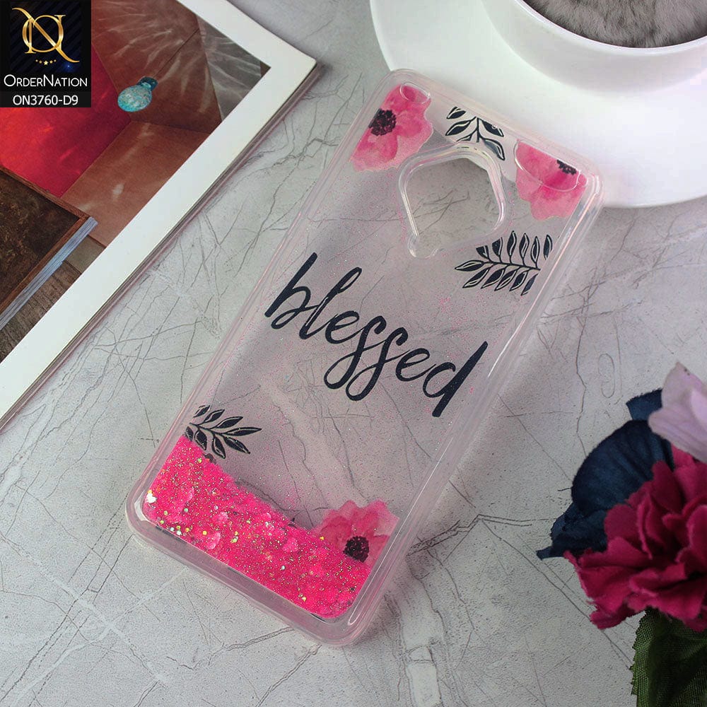 Vivo Y51 (2020 September) Cover - Design 7 - Soft Silicone Bling Sparkle Moving  Liquid Glitter Case