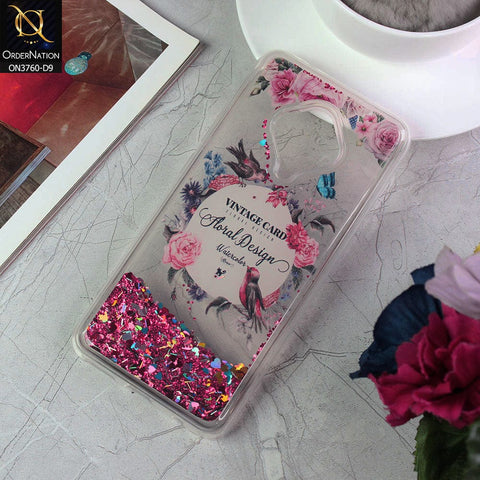 Vivo S1 Pro Cover - Design 9 - Soft Silicone Bling Sparkle Moving  Liquid Glitter Case