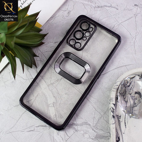 OnePlus 9 Pro Cover - Black - Electroplating Borders Logo Hole Camera Lens Protection Soft Silicone Case