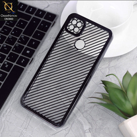 Xiaomi Redmi 10A Cover - Black - new ziggy lines camera protection Soft Silicon case