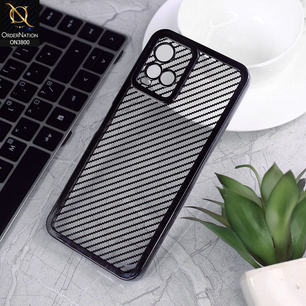 Vivo Y21e Cover - Black - new ziggy lines camera protection Soft Silicon case