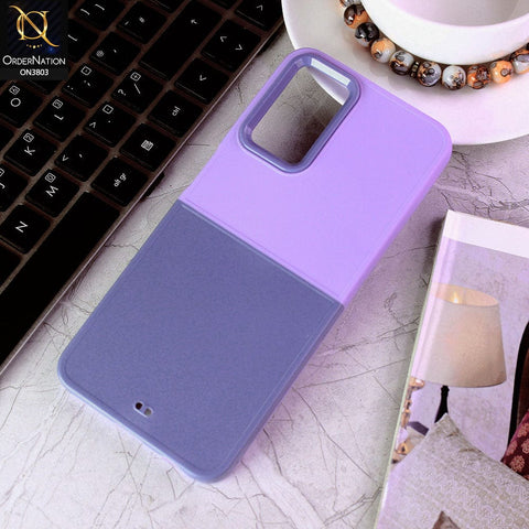Oppo A76 Cover - Design 2 - New Hybrid Style Dual Pc + Tpu Protective Case