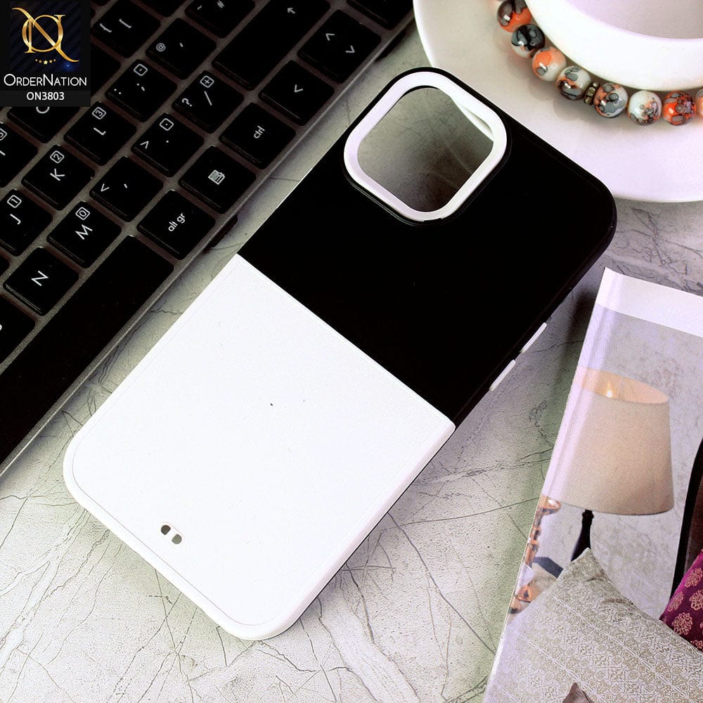 iPhone 13 Pro Max Cover - Design 4 - New Hybrid Style Dual Pc + Tpu Protective Case