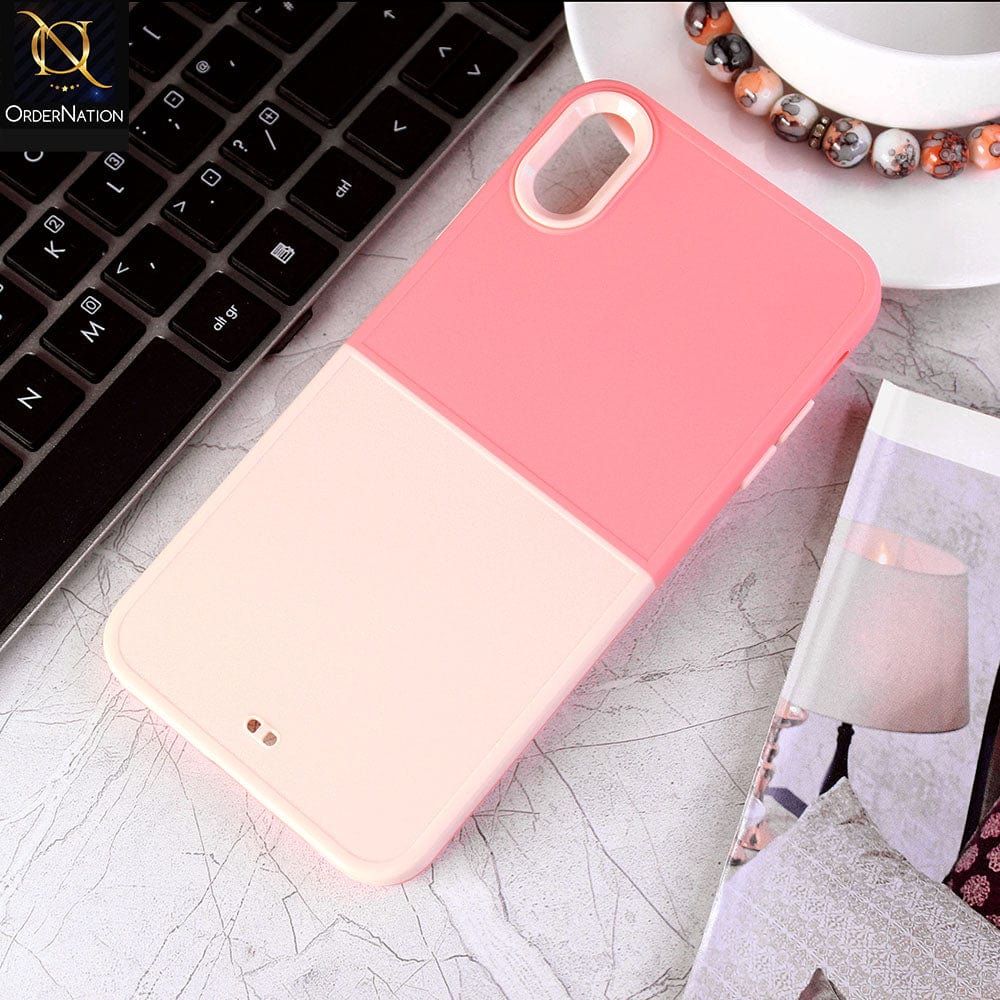 iPhone XS / X Cover - Design 3 - New Hybrid Style Dual Pc + Tpu Protective Case
