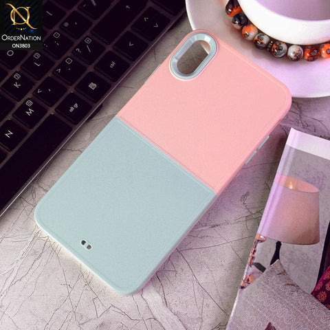 iPhone XS / X Cover - Design 7 - New Hybrid Style Dual Pc + Tpu Protective Case