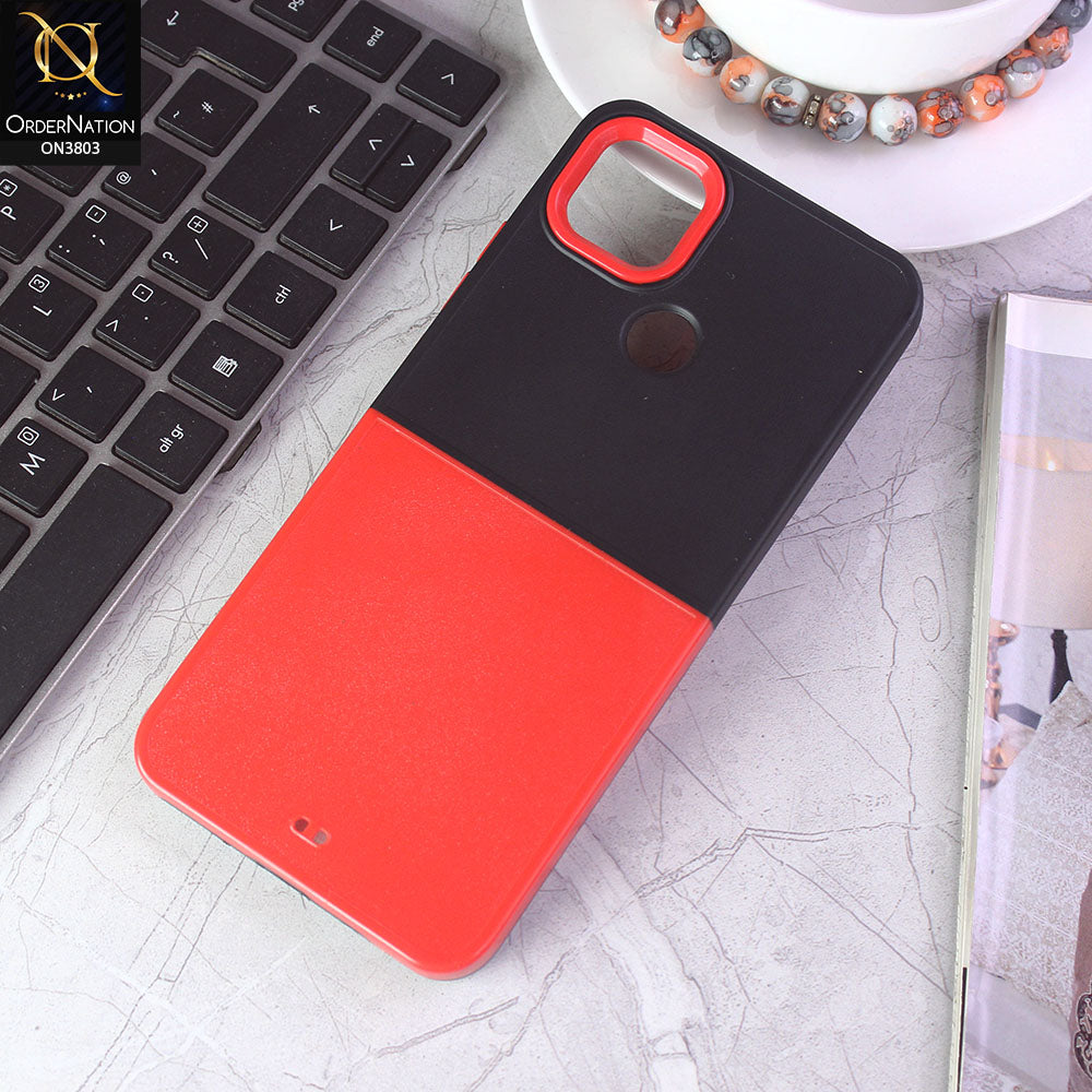 Xiaomi Redmi 10A Cover - Design 1 - New Hybrid Style Dual Pc + Tpu Protective Case