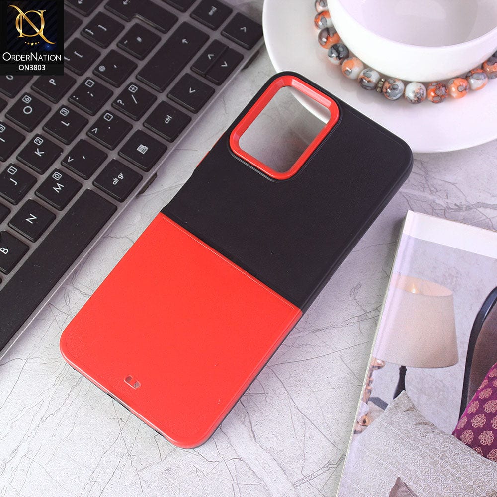Oppo F21 Pro 4G Cover - Design 1 - New Hybrid Style Dual Pc + Tpu Protective Case