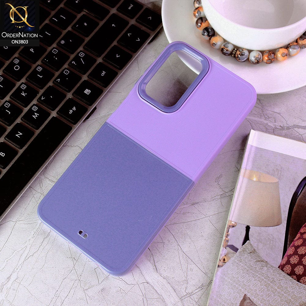 Vivo V23e 5G Cover - Design 2 - New Hybrid Style Dual Pc + Tpu Protective Case
