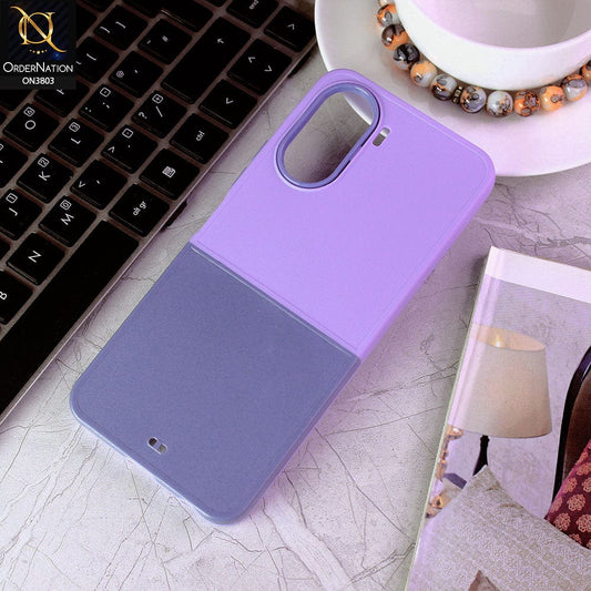 Vivo Y02s Cover - Design 2 - New Hybrid Style Dual Pc + Tpu Protective Case