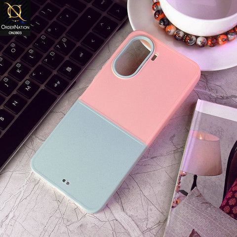 Vivo Y02s Cover - Design 7 - New Hybrid Style Dual Pc + Tpu Protective Case