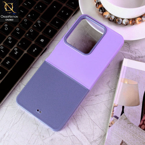 Vivo Y22 Cover - Design 2 - New Hybrid Style Dual Pc + Tpu Protective Case