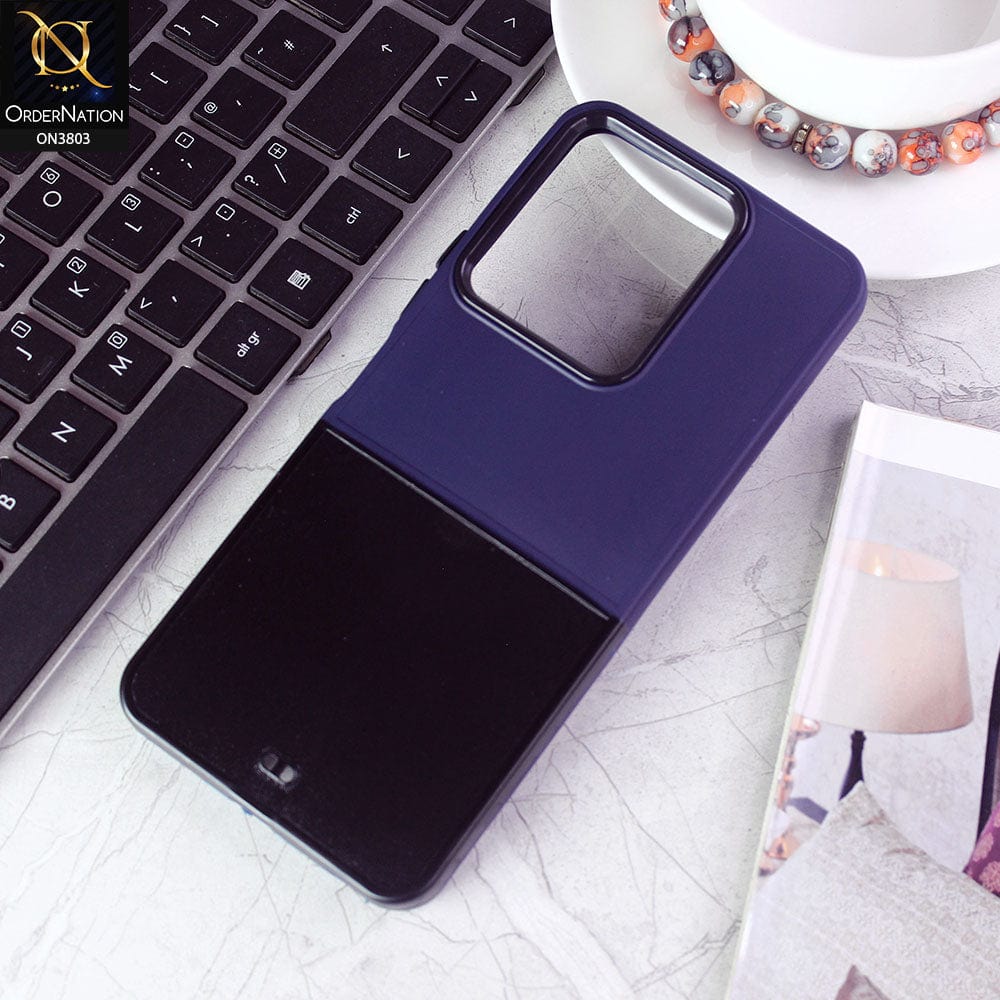 Vivo Y22s Cover - Design 6 - New Hybrid Style Dual Pc + Tpu Protective Case