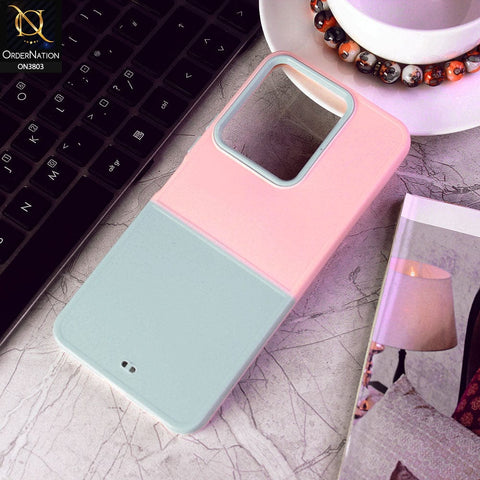 Vivo Y22 Cover - Design 7 - New Hybrid Style Dual Pc + Tpu Protective Case