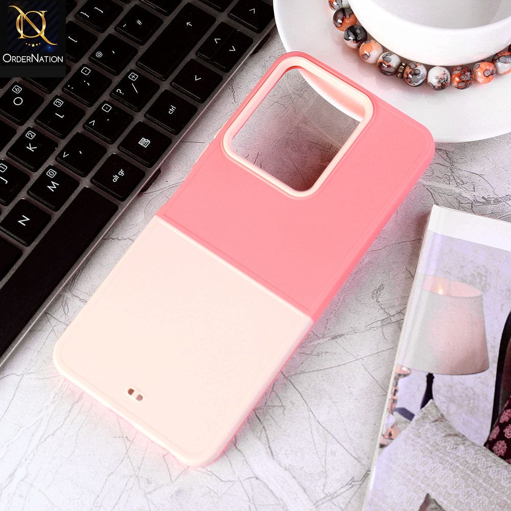 Vivo Y35 Cover - Design 3 - New Hybrid Style Dual Pc + Tpu Protective Case