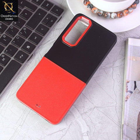 Vivo Y51s Cover - Design 1 - New Hybrid Style Dual Pc + Tpu Protective Case