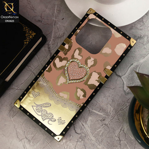 Xiaomi Poco C55 Cover  - Design5 - Heart Bling Diamond Glitter Soft TPU Trunk Case With Ring Holder