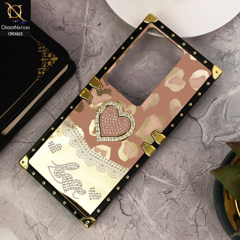 Vivo V29 Cover  - Design5 - Heart Bling Diamond Glitter Soft TPU Trunk Case With Ring Holder