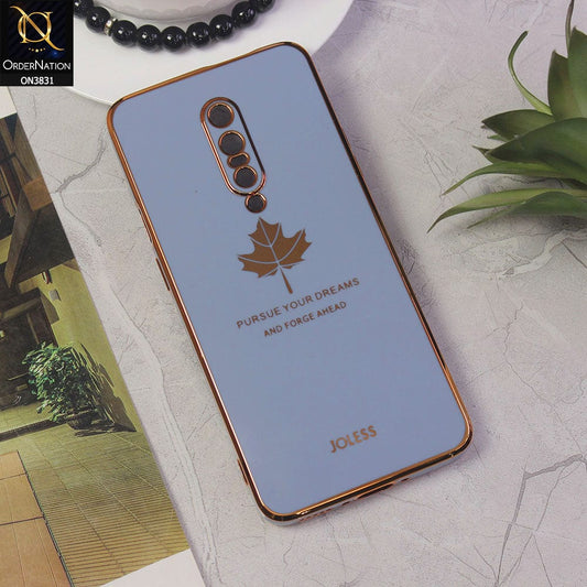 OnePlus 7 Pro Cover - Design 4 - New Electroplating Borders Maple Leaf Camera Protection Soft Silicone Case