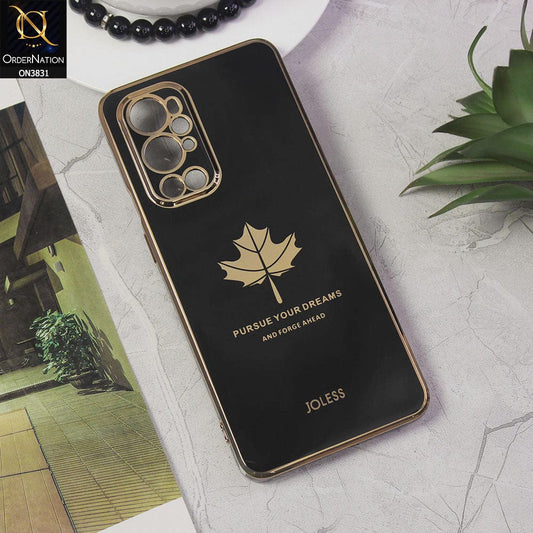 OnePlus 9 Pro Cover - Design 1 - New Electroplating Borders Maple Leaf Camera Protection Soft Silicone Case