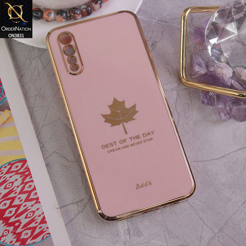 Vivo S1 Cover - Design 9 - New Electroplating Borders Maple Leaf Camera Protection Soft Silicone Case