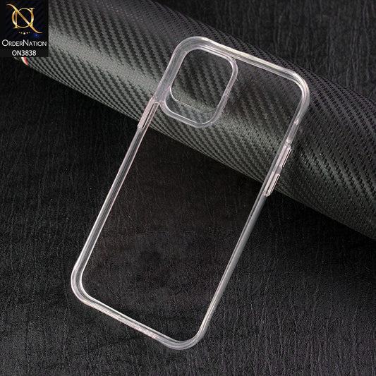 iPhone 12 Pro Cover - Premium Quality No Yellowing Drop Tested Tpu+Pc Clear Soft Edges