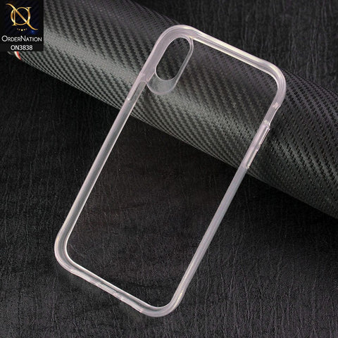 iPhone XS / X Cover - Premium Quality No Yellowing Drop Tested Tpu+Pc Clear Soft Edges