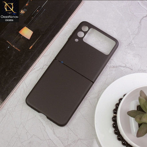 Samsung Galaxy Z Flip 3 5G Cover - Black - Ultra Thin Matte Pc Camera Protection Case