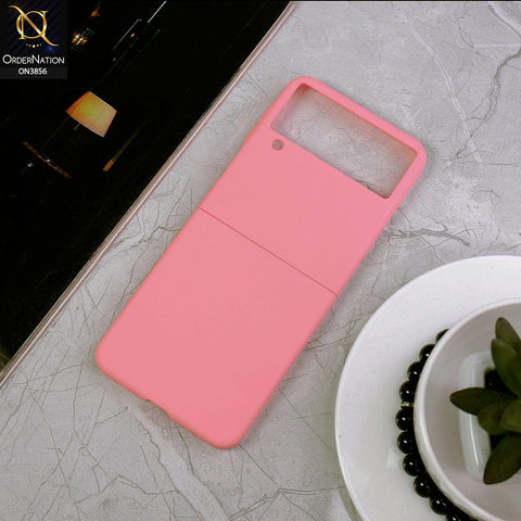 Samsung Galaxy Z Flip 4 5G Cover - Pink - Ultra Thin Matte Pc Camera Protection Case