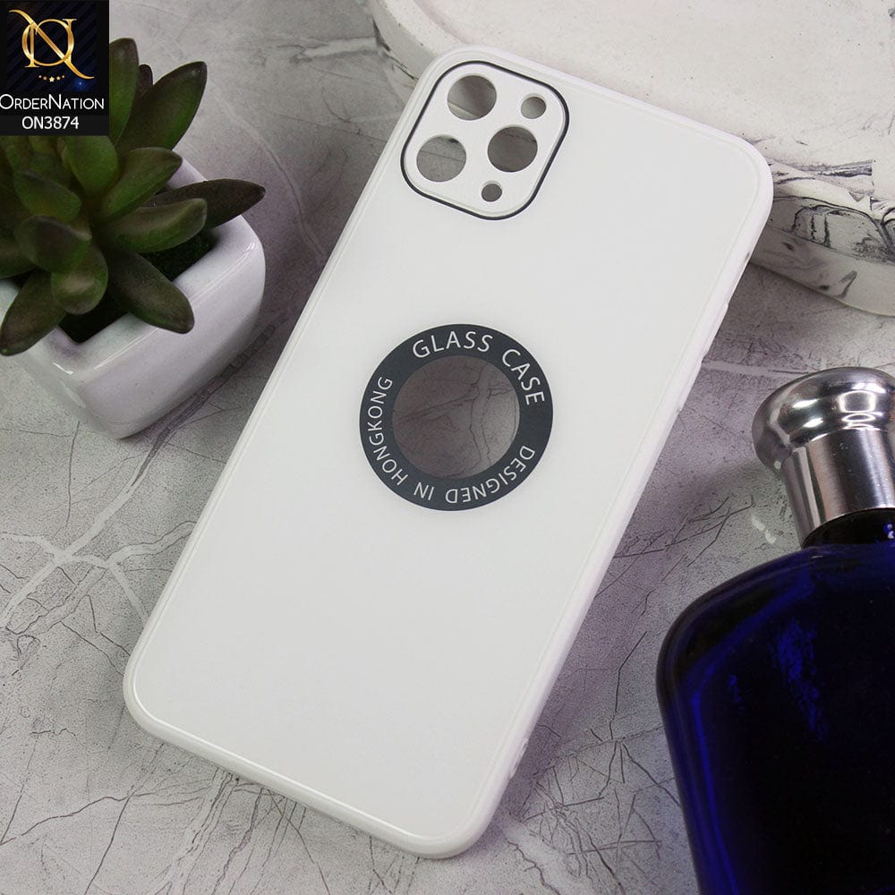 iPhone 11 Pro Max  Cover - Design 2  - New Shine Soft Borders Camera Bumper Protection Glossy Logo Hole Case
