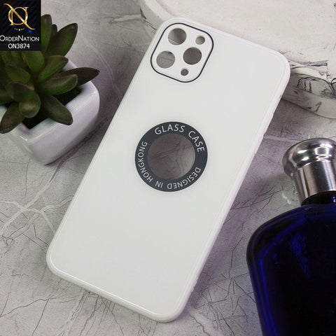 iPhone 11 Pro Max  Cover - Design 2  - New Shine Soft Borders Camera Bumper Protection Glossy Logo Hole Case