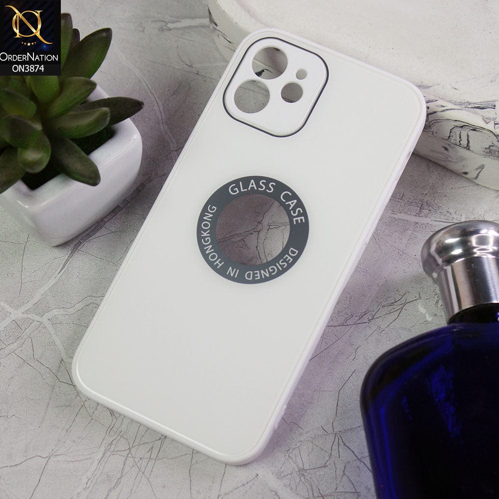 iPhone 12  Cover - Design 2  - New Shine Soft Borders Camera Bumper Protection Glossy Logo Hole Case