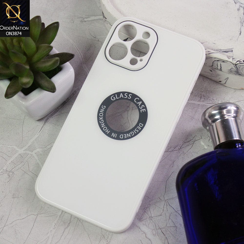 iPhone 12 Pro Max  Cover - Design 2  - New Shine Soft Borders Camera Bumper Protection Glossy Logo Hole Case