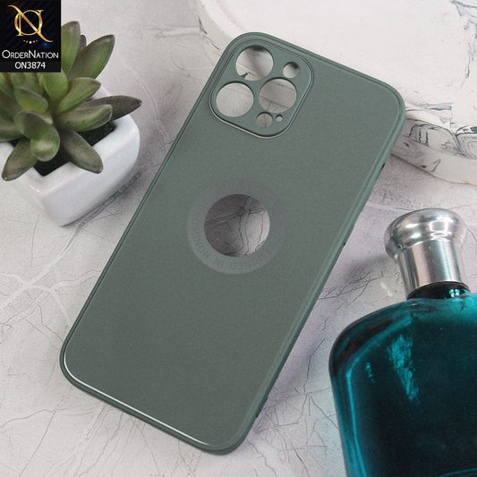 iPhone 12 Pro Max  Cover - Design 4  - New Shine Soft Borders Camera Bumper Protection Glossy Logo Hole Case
